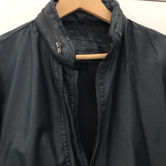 Men’s black Charles and a Half jacket - Picture 2 of 4